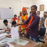 કપરાડા તાલુકા પંચાયત પેટા ચૂંટણી: અંબાદાસભાઈ ગાયકવાડ ભાજપના  ઉમેદવારી પત્ર ભર્યુ