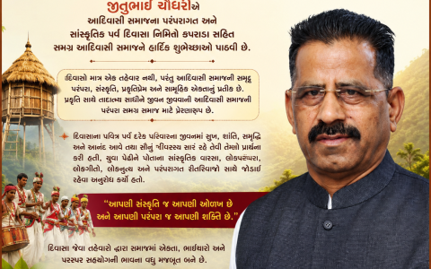 આદિવાસી સમાજનો તહેવાર દિવાસો : પરંપરા, પ્રકૃતિ અને સંસ્કૃતિનું પર્વ !